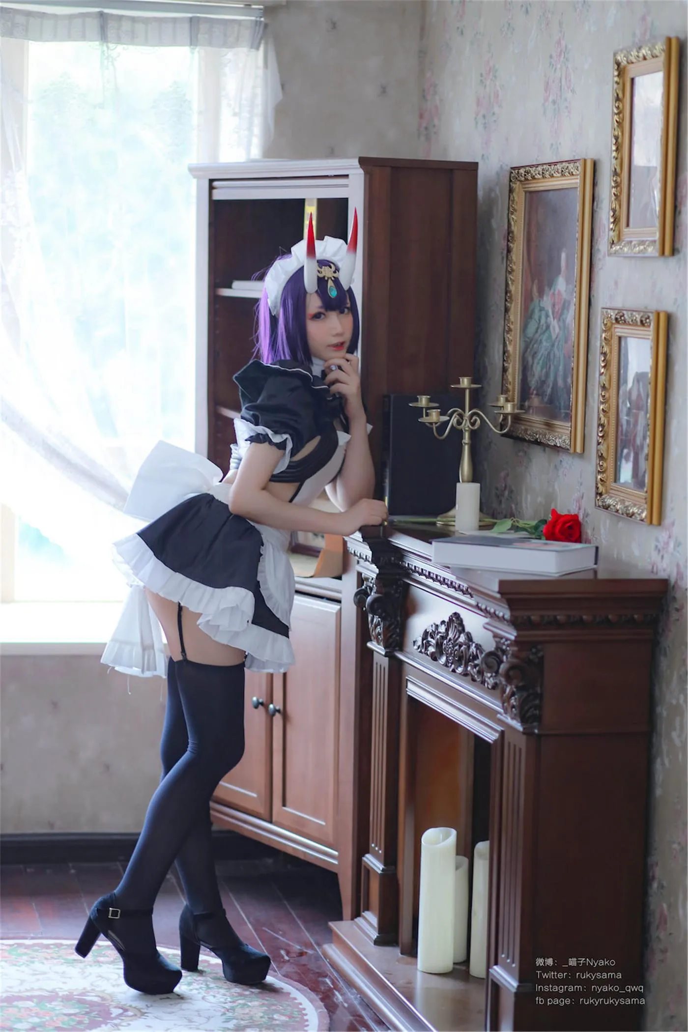 Nyako喵子 – NO.30 酒吞童子女仆 [42P]插图6